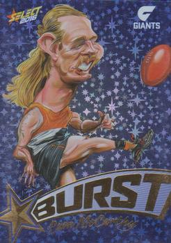 2016 Select Footy Stars - Starburst Caricatures Blue #SP35 Cameron McCarthy Front